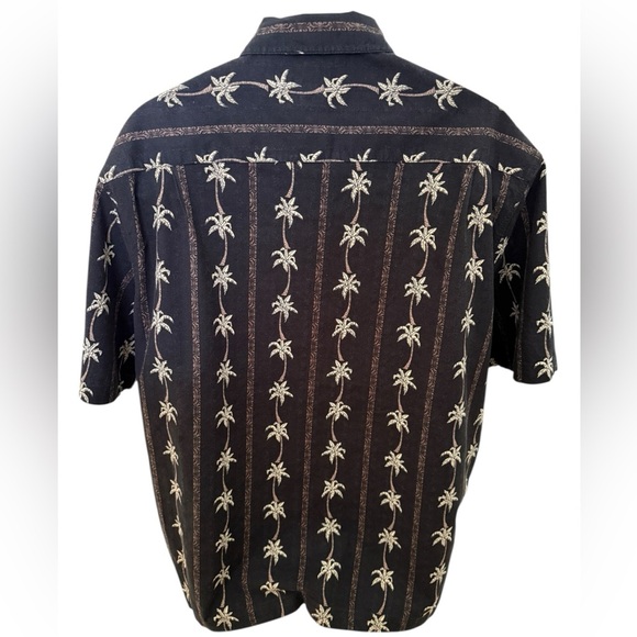 QUIKSILVER Edition Palm Trees Comfort Fit Men L Large - Picture 3 of 6